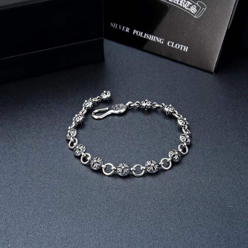 Ch*0me heart bracelets