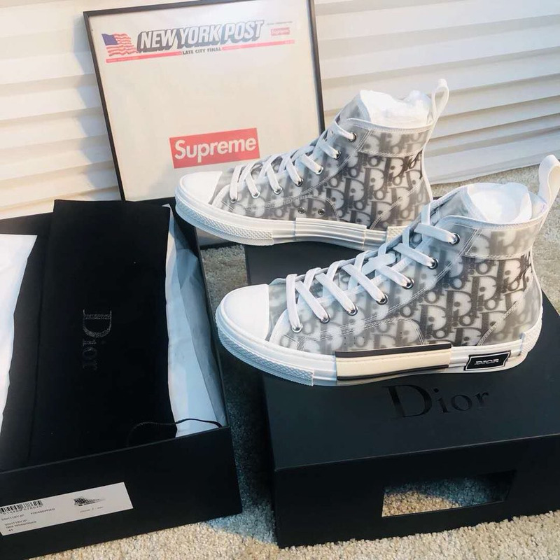 D*or b23 high-top sneakers