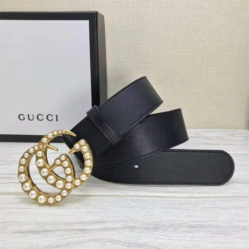 G*u*i pearl black belt