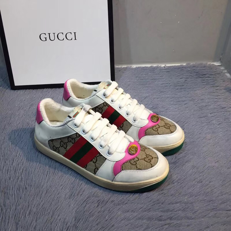 screener G*u*i sneaker (pink)