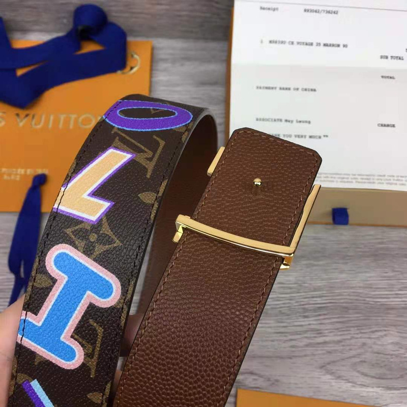 l**is V*t*n x nba lv initiales 40mm reversible belt