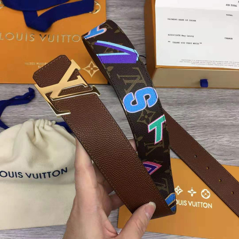 l**is V*t*n x nba lv initiales 40mm reversible belt