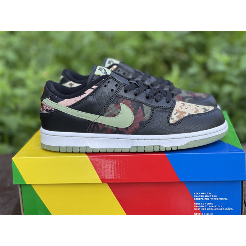 Nike Dunk Low "Crazy Camo"DH0957 001 Sneakers Men Women